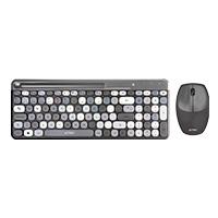 KIT ACTECK CREATOR CHIC MK470 / TECLADO Y MOUSE / INALAMBRICO / RECEPTOR USB / ESPAÑOL / RANURA PARA DISPOSITIVOS / MULTIFUNCION / 110 TECLAS / OPTICO / 1600 DPI / NEGRO CON GRIS / AC-935180 KIT ACTECK CREATOR CHIC MK470 / TECLADO Y MOUSE / INALAMBRICO / RECEPTOR USB / ESPAÑOL / RANURA PARA DISPOSITIVOS / MULTIFUNCION / 110 TECLAS / OPTICO / 1600 DPI / NEGRO CON GRIS / AC-935180